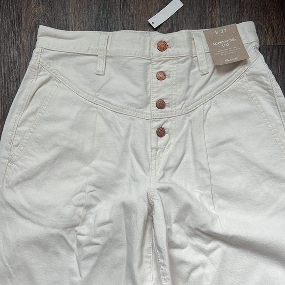 Madewell Super Wide Leg Jeans - Picture 3 of 10